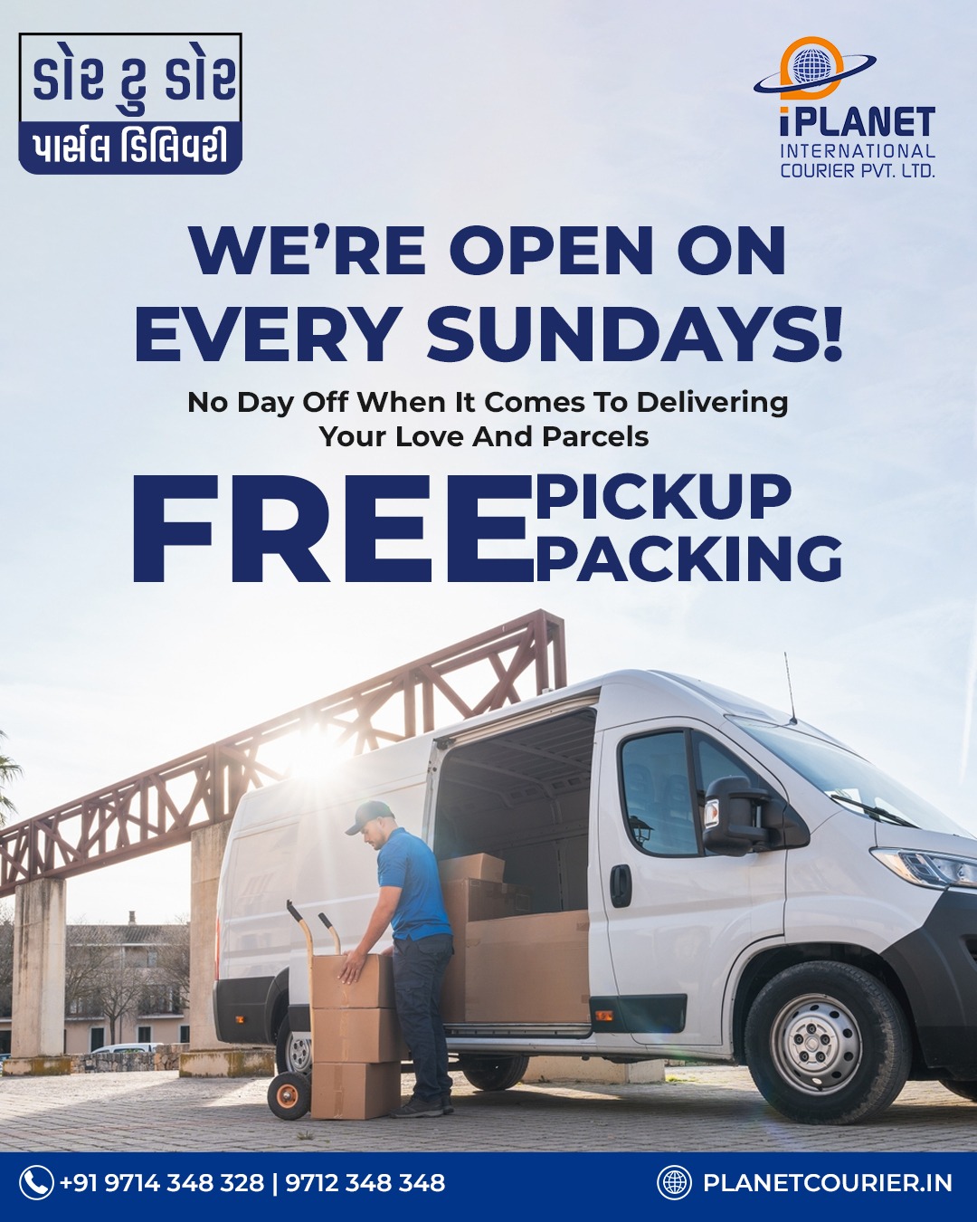 We’re Open Every Sunday: Delivering Love & Parcels with Free Pickup and Packing_img