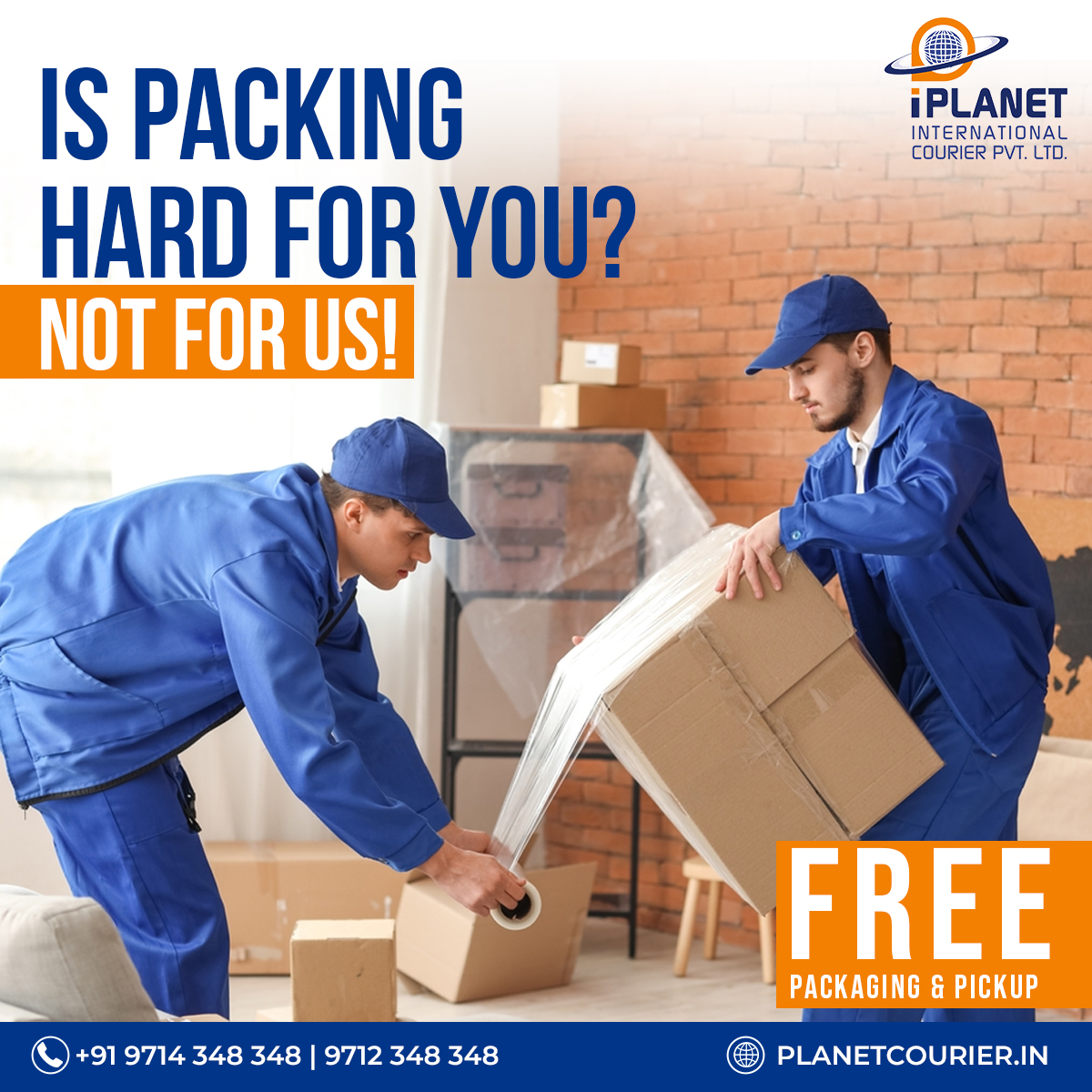 Is Packing Hard for You? Not for Us – Free Packaging & Pickup by Planet Courier_img