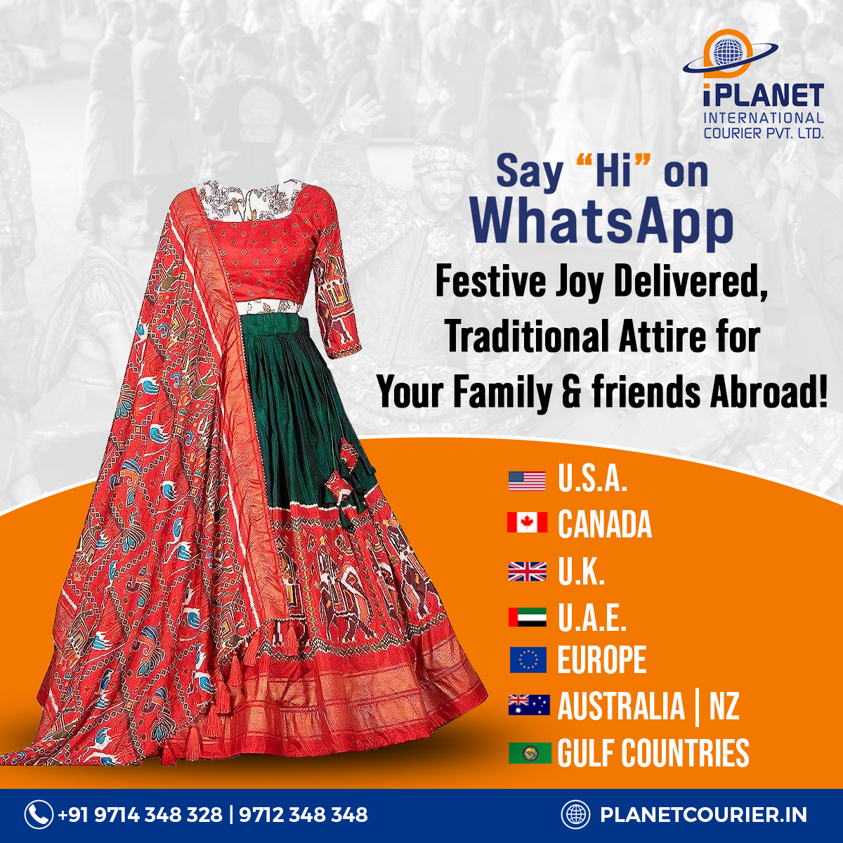 Say Hi on WhatsApp: Festive Joy Delivered with Traditional Attire for Your Family & Friends Abroad_img
